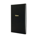 Exacompta Guildhall Company Visitors Book 160 Pages Black 1809