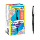PaperMate Flair Felt Tip Pens Medium Black (Pack of 36) 2077174