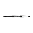PaperMate Flair Felt Tip Pens Medium Black (Pack of 36) 2077174