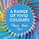 Papermate Flair Original Felt Tip Pens Assorted (Pack of 16) 2061394