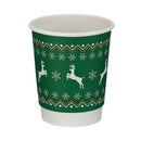 Go-Pak Christmas 8oz Double Wall Cup (Pack of 500) XD04021XM