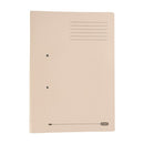 Elba Spring Pocket File Mediumweight Foolscap Buff (Pack of 25) 100090145