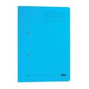 Elba Spring Pocket File Mediumweight Foolscap Blue (Pack of 25) 100090146