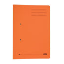 Elba Spring Pocket File Mediumweight Foolscap Orange (Pack of 25) 100090148