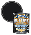 Hammerite Ultima Matt Metal Paint | 1x 750ml | Black