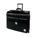 Monolith Leather Look Rolling Pilot Case Pvc Black 2179