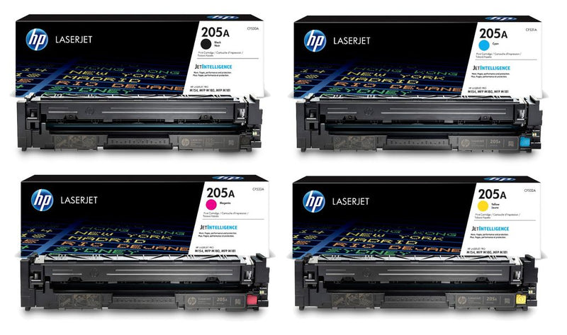 HP 205A Original Black & 3 Colour Toner Cartridge 4 Multi-Pack