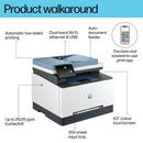 HP Color LaserJet Pro 3302fdw A4 4-in-1 Wireless Colour Laser Printer 499Q8F