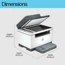 HP LaserJet MFP M234sdw 3-in-1 Wireless Mono Laser Printer 6GX01F