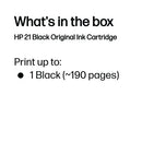 HP 21 Original Ink Cartridge 5-ml Black C9351AE