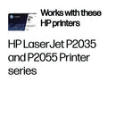 HP 05A Original LaserJet Toner Cartridge Black CE505A