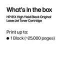 HP 81X Original LaserJet Toner Cartridge High Yield Black CF281X