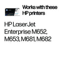 HP 655A Original LaserJet Toner Cartridge Black CF450A