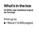HP 950XL Original Ink Cartridge High Yield Black CN045AE