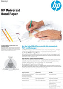 HP Universal Bond Inkjet Plotter Paper 914mm x 45.7m Roll 80gsm White Q1397A