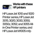 HP 12A Original LaserJet Toner Cartridge Black 2-pack Q2612AD