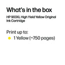 HP 903XL Original Ink Cartridge High Yield Yellow T6M11AE