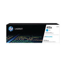 HP 415X Original LaserJet Toner Cartridge High Yield Cyan W2031X