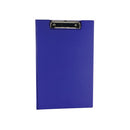 Rapesco Foldover Clipboard Foolscap Blue VFDCB0L3