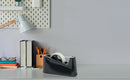 Rapesco Germ-Savvy 500 Tape Dispenser Heavy Duty Black RPTD500B