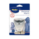 Helix Personal Attack Alarm With Torch Silver PS2070