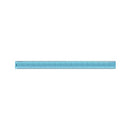 Helix Shatterproof Ruler Gridded 45cm/18inch Blue Pack of 10