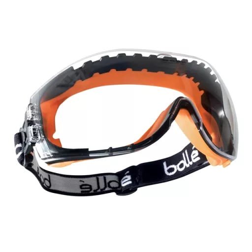 Bolle Safety BOLPILOPSI PILOT PLATINUM® Ventilated Safety Goggles - Clear