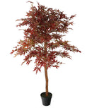 Fixtures Artificial Red & Green Maple Tree 120cm