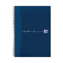 Oxford My Notes Card Cover Wirebound Notebook 100 Pages A4 Blue (5 Pack) 400020193