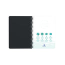 Oxford Oceanis Wirebound Notebook Ruled A5 Assorted (Pack of 5) 400178651