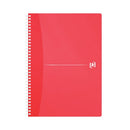 Oxford PP Transparent Wirebound Notebook A4 Assorted (Pack of 5) 100104241