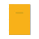 Hamelin Exercise Book 8mm Lined 80 Page A4 Yellow (Pack of 50) 100102311