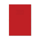 Hamelin Exercise Book 8mm Lined 80 Page A4 Red (Pack of 50) 100103371