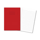 Hamelin Exercise Book 8mm Lined 80 Page A4 Red (Pack of 50) 100103371