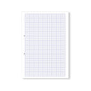 Hamelin Loose Leaf Graph Paper 20mm 1000 Page Punched 2 Hole A4 (Pack of 5) 100104521