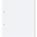 Hamelin Loose Leaf Paper 5mm Squared 1000 Page Punched 2 Hole A4 (Pack of 5) 100103318