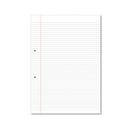 Hamelin Loose Leaf Paper 6mm Lined 1000 Page Punched 2 Hole A4 (Pack of 5) 100100617