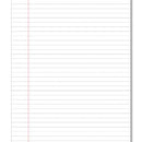 Hamelin Exercise Book 8mm Lined 80 Page A4 Pink (Pack of 50) 100100985