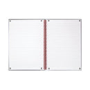 Black n' Red Wirebound Ruled Perforated Hardback Notebook A4 (Pack of 5) 100102248