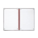 Black n' Red Wirebound Ruled Polypropylene Notebook 140 Pages A5 (Pack of 5) 100080140