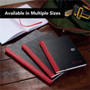 Black n' Red Casebound Ruled Hardback Notebook A4 (Pack of 5) 100080446