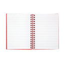 Black n' Red Wirebound Polypropylene Ruled Notebook 140 Pages A6 (Pack of 5) 100080476