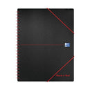 Black n' Red Wirebound Polypropylene Meeting Book 160 Pages A4+ (Pack of 5) 100104323