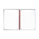 Black n' Red Wirebound Ruled Margin Hardback Notebook 140 Pages A5+ (Pack of 5) 100080192