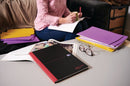 Black n' Red Casebound Recycled Hardback Notebook 192 Pages A4 (Pack of 5) 100080530
