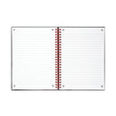 Black n' Red Wirebound Recycled Polypropylene Notebook 140 Pages A5 (Pack of 5) 100080221