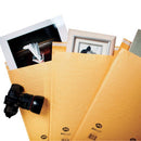 Jiffy AirKraft Size 0 Bubble Lined Mailer Gold Pack of 100 MAKC99003