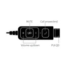 JPL PLX Quick Disconnect to USB Adapter 2Cable PLX Windows Certified Black BL054MS-P