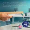 Guildhall Square Cut Folder Lightweight Foolscap Buff (Pack of 100) FS180-BUFZ