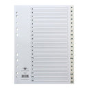 Concord 20-Part A-Z Index Polypropylene A4 White 64601